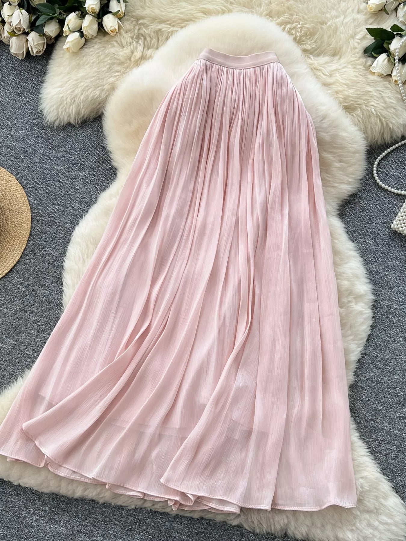 High Waist Maxi Skirt - notariosoax