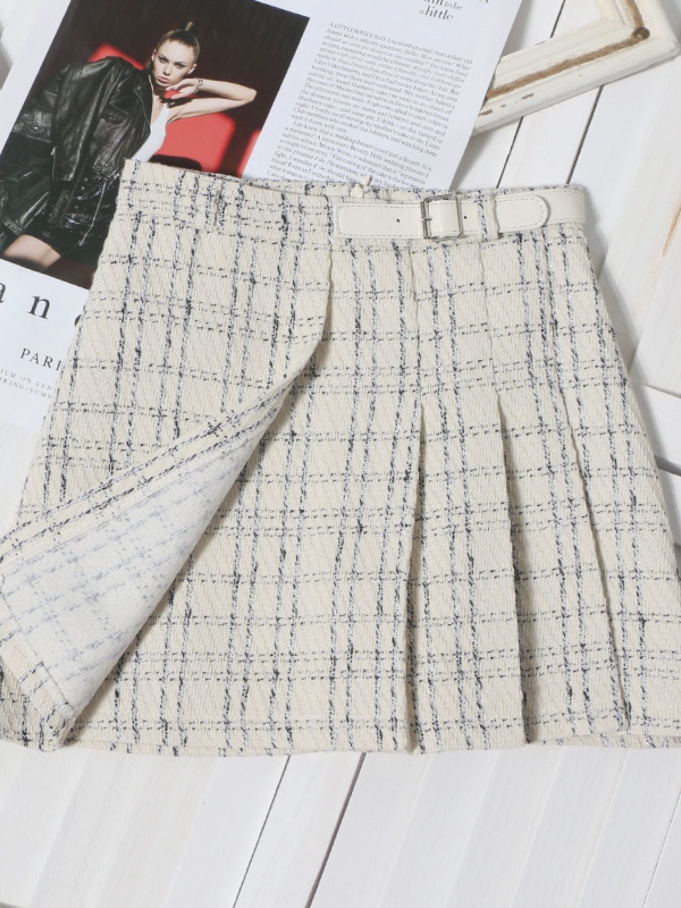Comfy Pleated Ruched Skirt - notariosoax