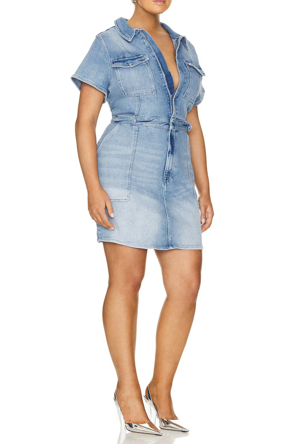 Blue Mini Dress - notariosoax