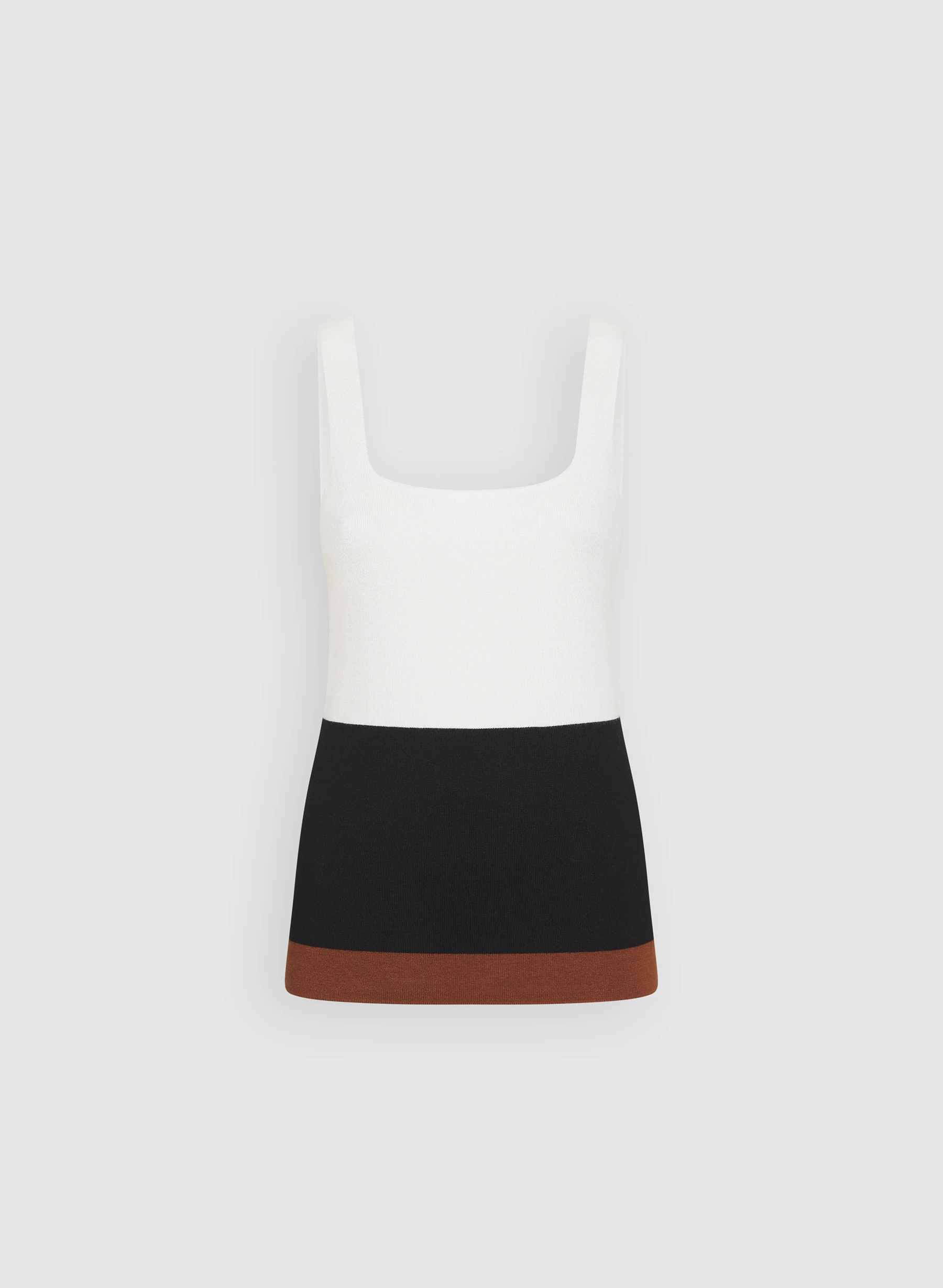 Color-Block Knit Vest - notariosoax