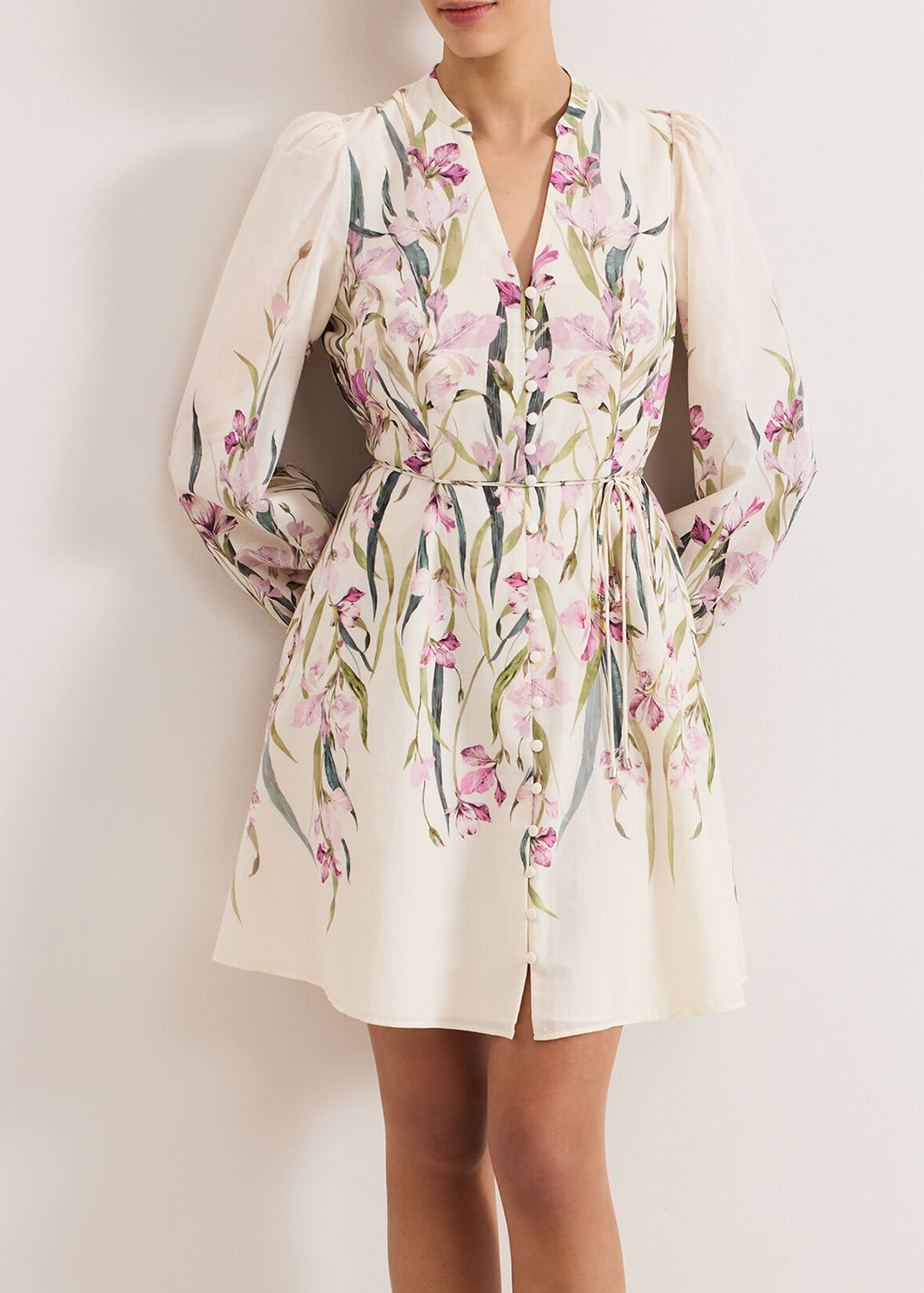 Comfortable Skin-friendly Cotton Long Sleeve Ladies Dress - notariosoax