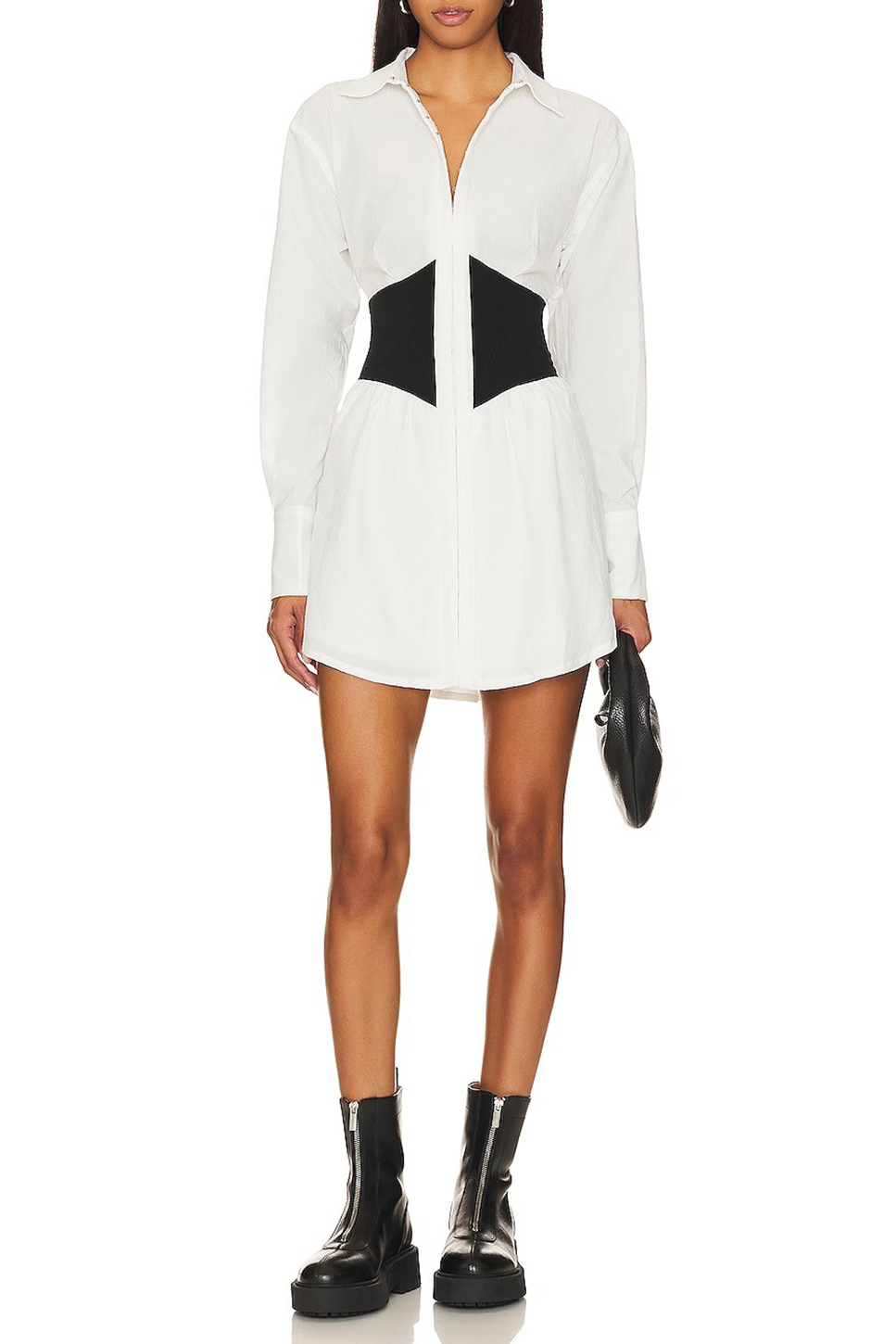 Corset Shirt Dress - notariosoax