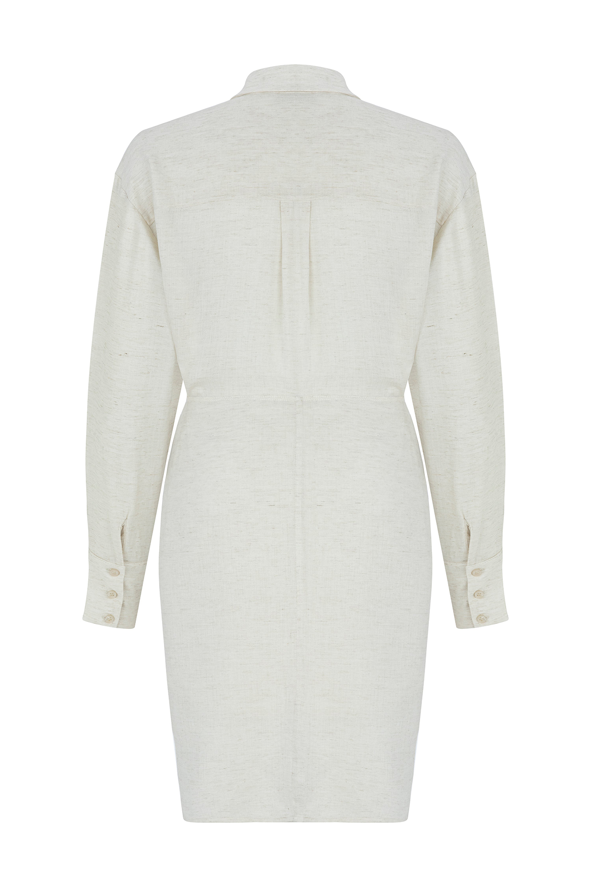 Mini Dress-Beige - notariosoax