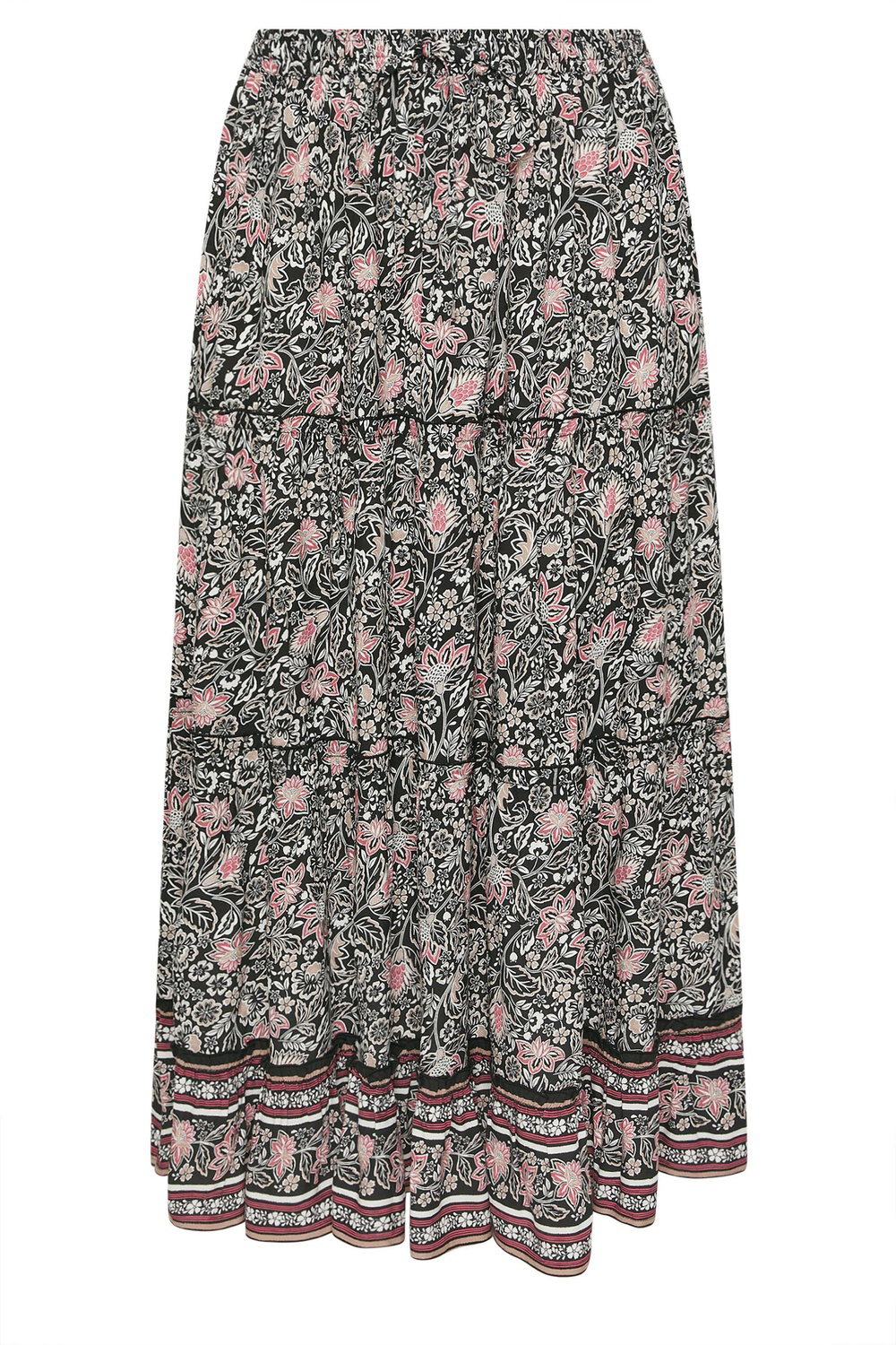 Bohemian Colorful Art Print Skirt - notariosoax