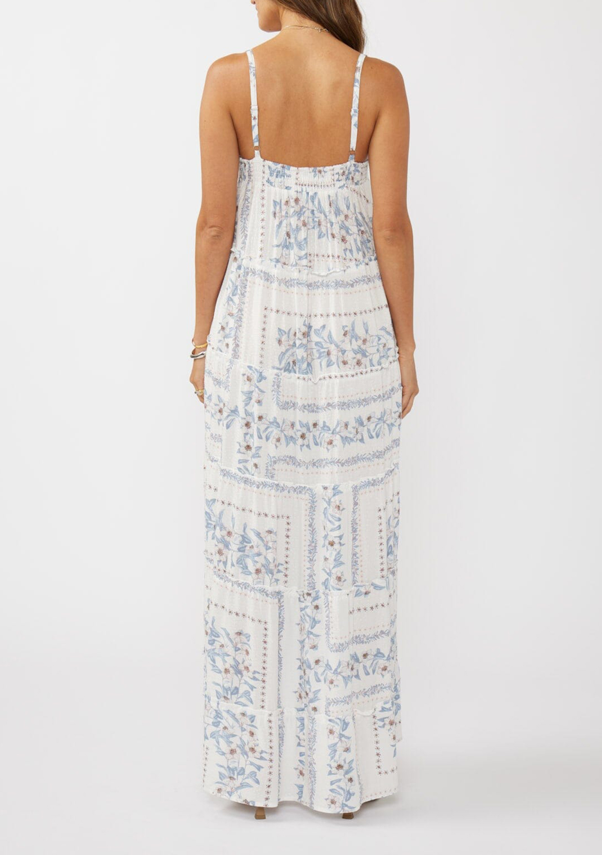 Tie Front Maxi Cami Dress - notariosoax