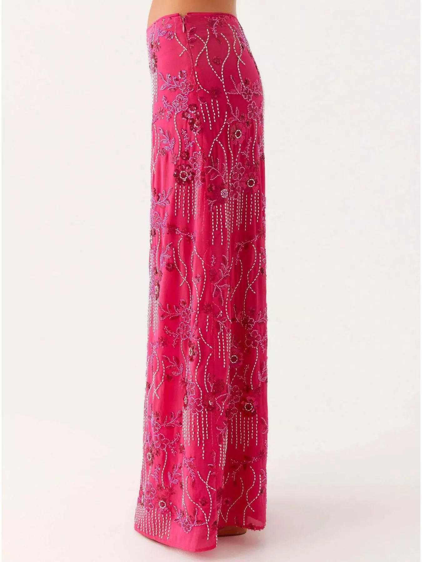 Soft Lace Sequined Skirt - notariosoax