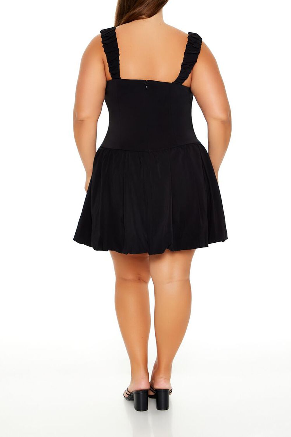 Plus Size Corset Mini Dress - notariosoax