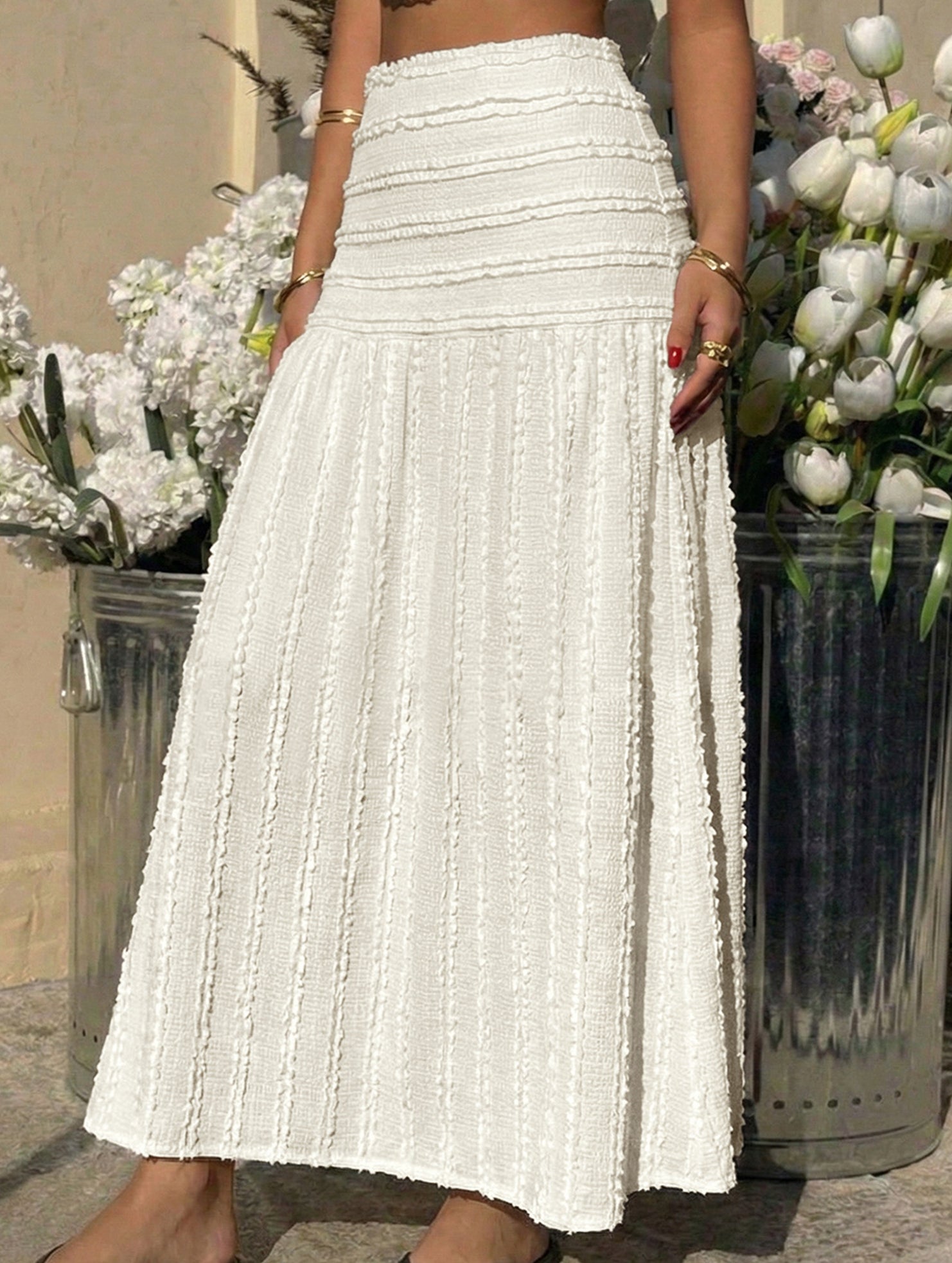 A-Line Midi Skirt - notariosoax