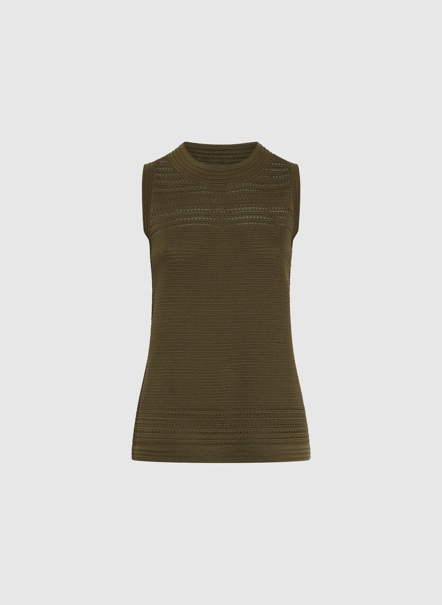Ribbed Knit Vest - notariosoax