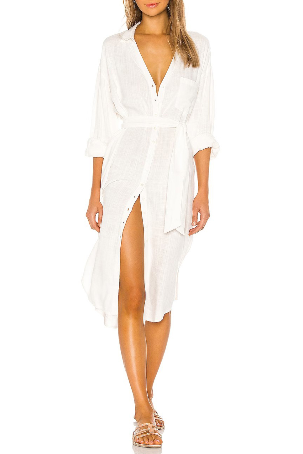 Long Sleeve Midi Dress - notariosoax