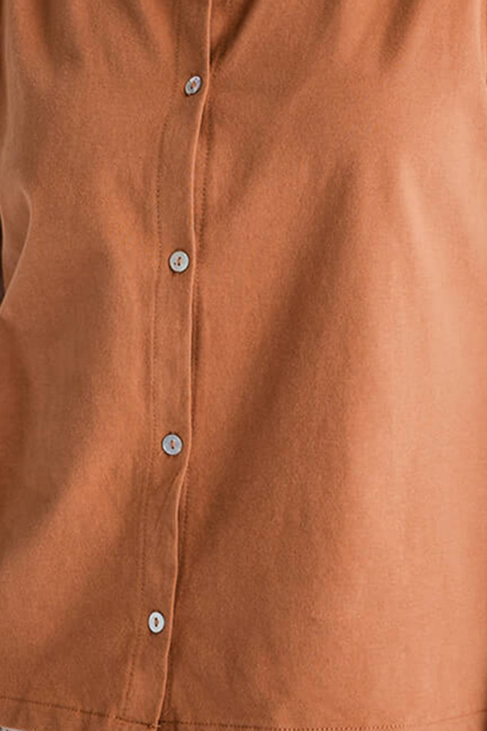 Wishlist Button Up Relaxed Crop Knit Tank Top - Camel - notariosoax