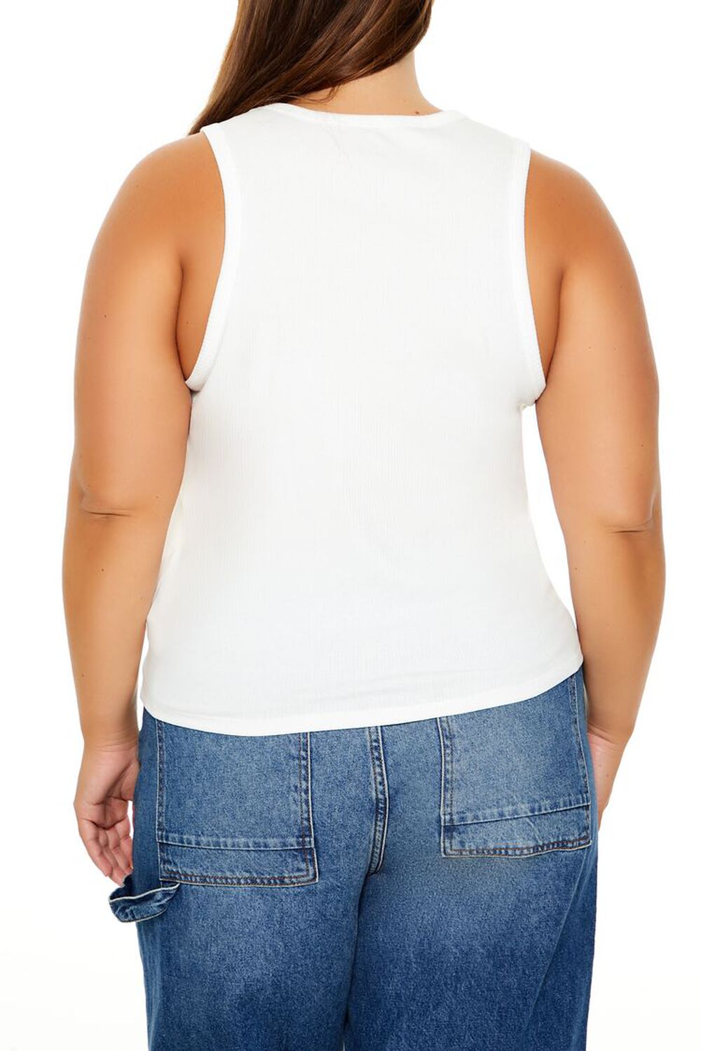 Plus Size Print Tank Top - notariosoax