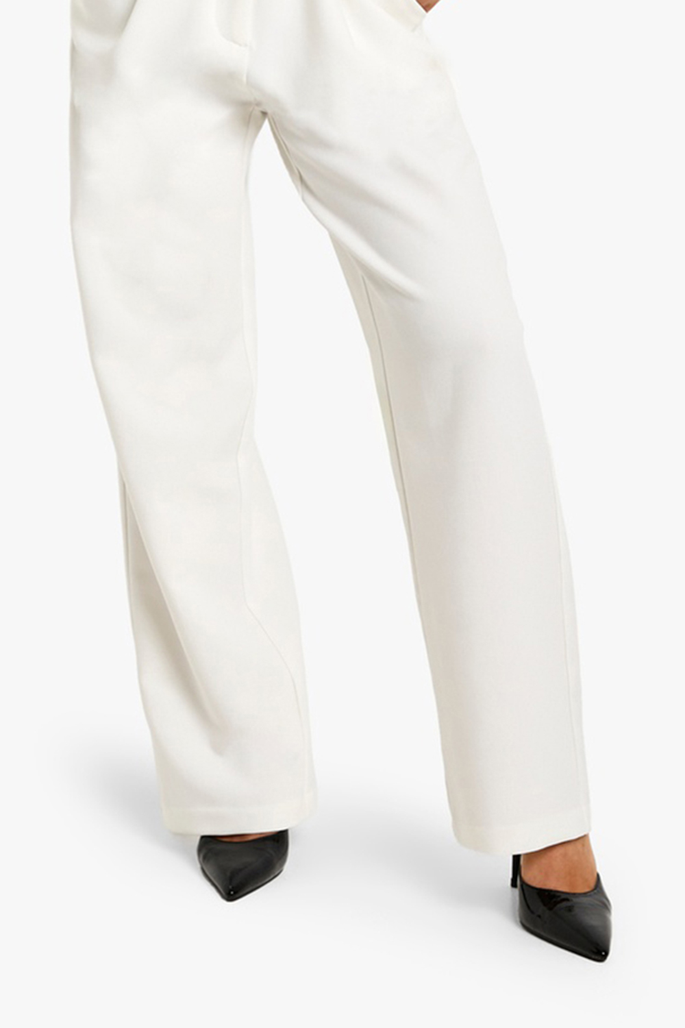 Women's High Waist Straight Casual Trousers - notariosoax