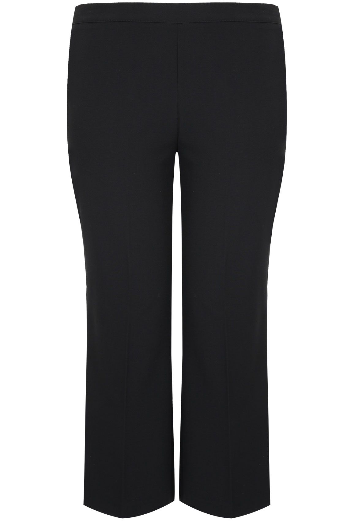 Women's Casual Straight Elastic Waist Pants - notariosoax